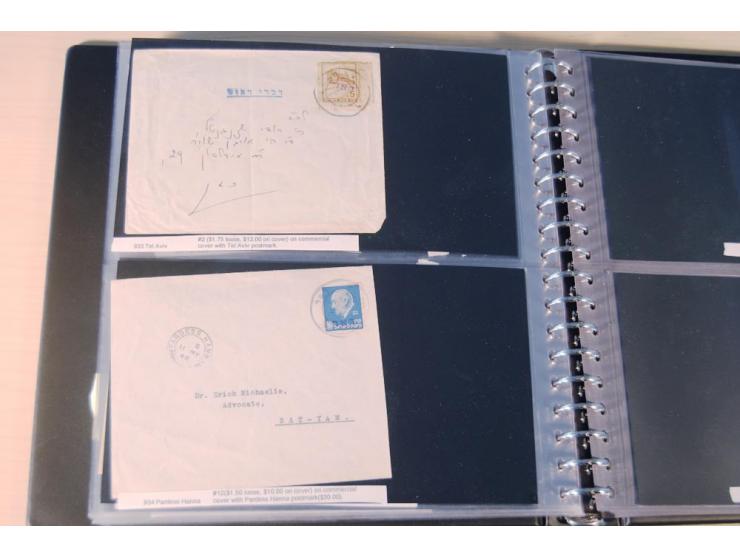 INTERIM: 1948, rd. 380 Belege, teils Blanko-Umschläge, aber auch Bedarfsbelege, dabei Reco und Express mit hochwertigen Frank