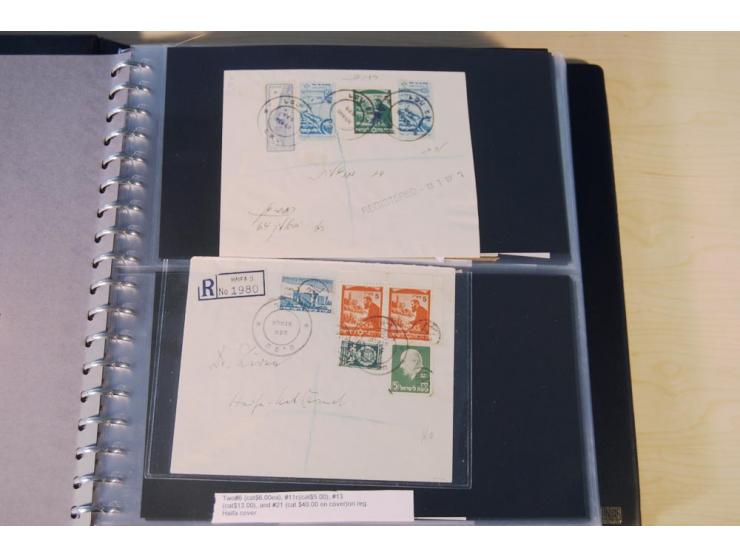 INTERIM: 1948, rd. 380 Belege, teils Blanko-Umschläge, aber auch Bedarfsbelege, dabei Reco und Express mit hochwertigen Frank