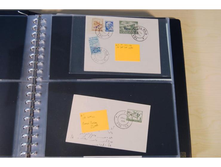 INTERIM: 1948, rd. 380 Belege, teils Blanko-Umschläge, aber auch Bedarfsbelege, dabei Reco und Express mit hochwertigen Frank