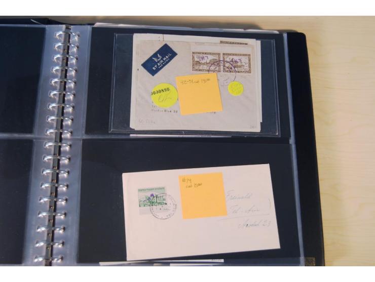 INTERIM: 1948, rd. 380 Belege, teils Blanko-Umschläge, aber auch Bedarfsbelege, dabei Reco und Express mit hochwertigen Frank