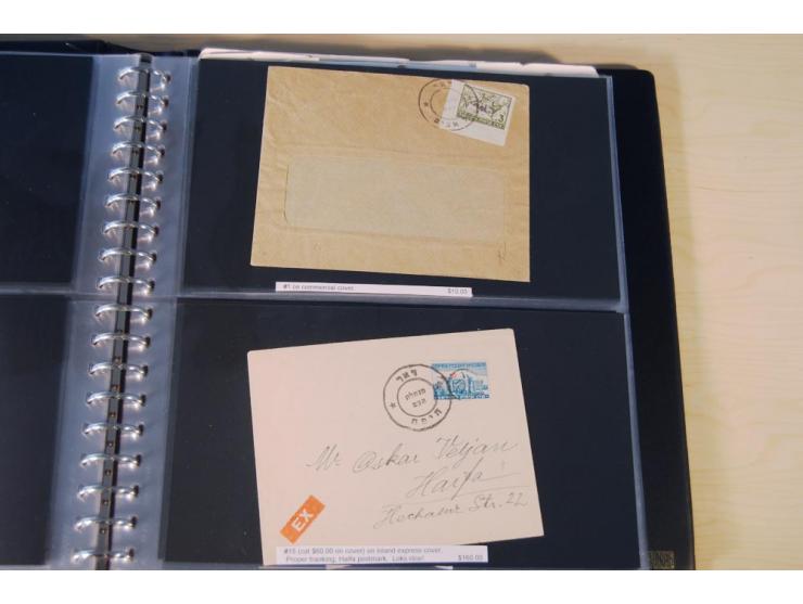 INTERIM: 1948, rd. 380 Belege, teils Blanko-Umschläge, aber auch Bedarfsbelege, dabei Reco und Express mit hochwertigen Frank