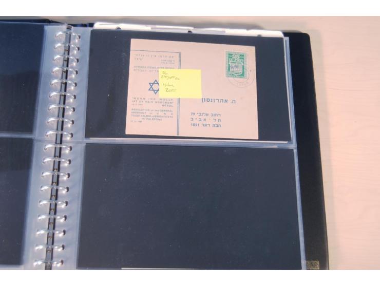 INTERIM: 1948, rd. 380 Belege, teils Blanko-Umschläge, aber auch Bedarfsbelege, dabei Reco und Express mit hochwertigen Frank