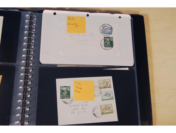 INTERIM: 1948, rd. 380 Belege, teils Blanko-Umschläge, aber auch Bedarfsbelege, dabei Reco und Express mit hochwertigen Frank