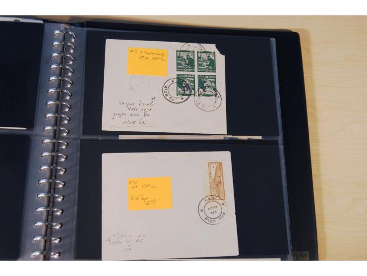 INTERIM: 1948, rd. 380 Belege, teils Blanko-Umschläge, aber auch Bedarfsbelege, dabei Reco und Express mit hochwertigen Frank
