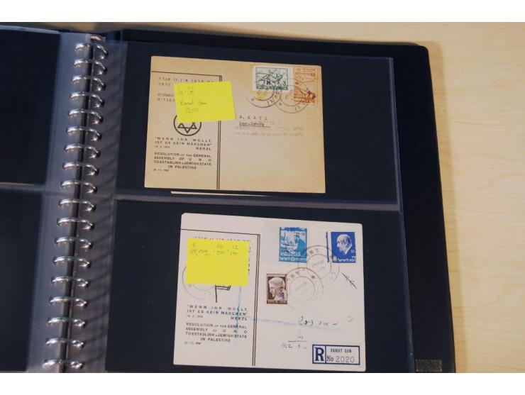 INTERIM: 1948, rd. 380 Belege, teils Blanko-Umschläge, aber auch Bedarfsbelege, dabei Reco und Express mit hochwertigen Frank