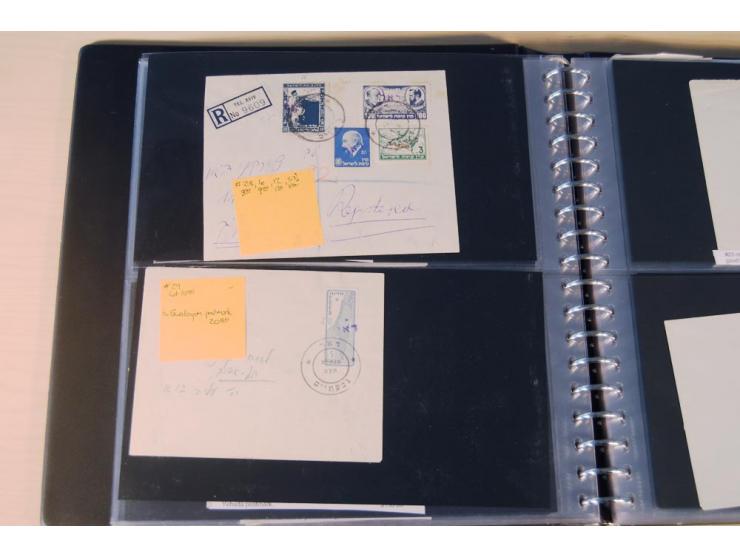 INTERIM: 1948, rd. 380 Belege, teils Blanko-Umschläge, aber auch Bedarfsbelege, dabei Reco und Express mit hochwertigen Frank