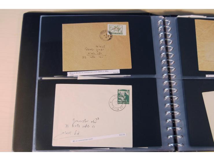 INTERIM: 1948, rd. 380 Belege, teils Blanko-Umschläge, aber auch Bedarfsbelege, dabei Reco und Express mit hochwertigen Frank