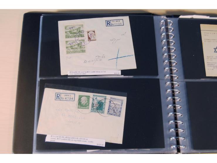 INTERIM: 1948, rd. 380 Belege, teils Blanko-Umschläge, aber auch Bedarfsbelege, dabei Reco und Express mit hochwertigen Frank
