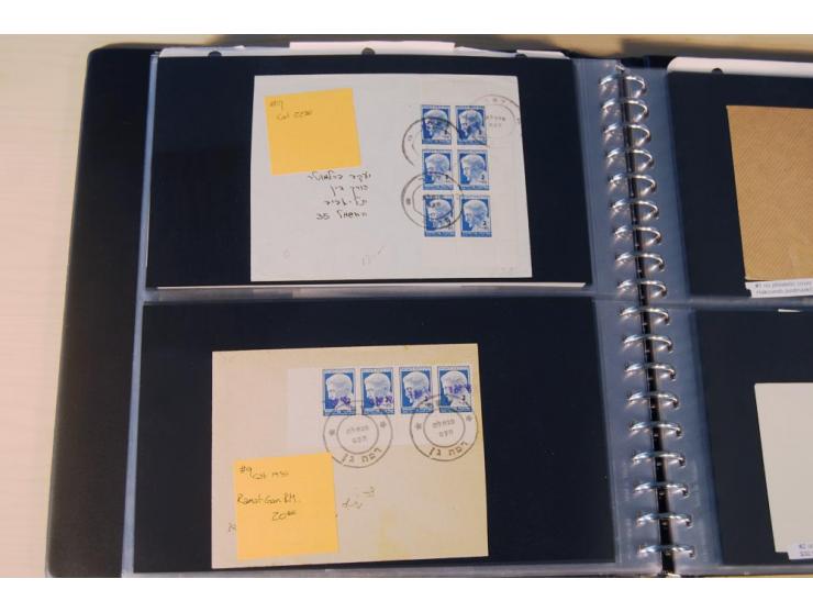 INTERIM: 1948, rd. 380 Belege, teils Blanko-Umschläge, aber auch Bedarfsbelege, dabei Reco und Express mit hochwertigen Frank