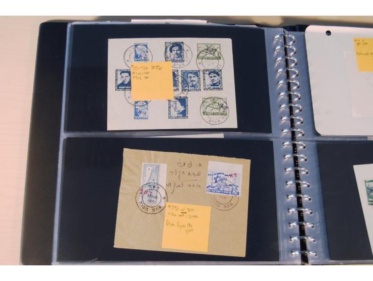 INTERIM: 1948, rd. 380 Belege, teils Blanko-Umschläge, aber auch Bedarfsbelege, dabei Reco und Express mit hochwertigen Frank