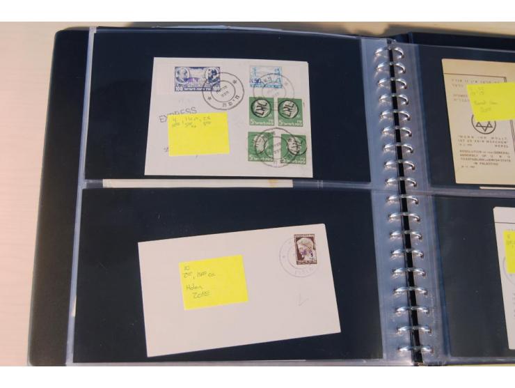 INTERIM: 1948, rd. 380 Belege, teils Blanko-Umschläge, aber auch Bedarfsbelege, dabei Reco und Express mit hochwertigen Frank