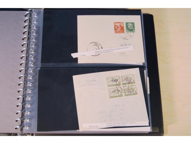 INTERIM: 1948, rd. 380 Belege, teils Blanko-Umschläge, aber auch Bedarfsbelege, dabei Reco und Express mit hochwertigen Frank
