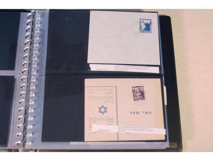 INTERIM: 1948, rd. 380 Belege, teils Blanko-Umschläge, aber auch Bedarfsbelege, dabei Reco und Express mit hochwertigen Frank