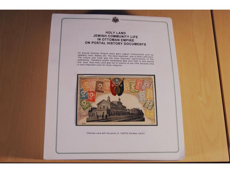 1873/1917 (ca.), Sammlung von rund 260 Briefen, Briefkarten, Karten, Ganzsachen und Ansichtskarten, dabei Telegramme, Reco, M