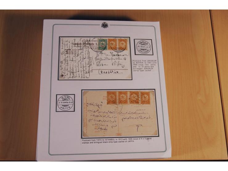 1873/1917 (ca.), Sammlung von rund 260 Briefen, Briefkarten, Karten, Ganzsachen und Ansichtskarten, dabei Telegramme, Reco, M