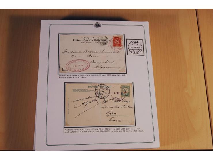 1873/1917 (ca.), Sammlung von rund 260 Briefen, Briefkarten, Karten, Ganzsachen und Ansichtskarten, dabei Telegramme, Reco, M