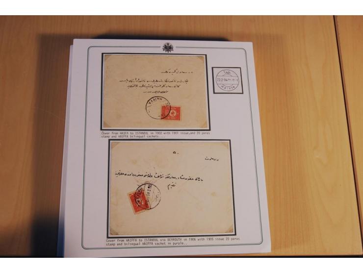 1873/1917 (ca.), Sammlung von rund 260 Briefen, Briefkarten, Karten, Ganzsachen und Ansichtskarten, dabei Telegramme, Reco, M