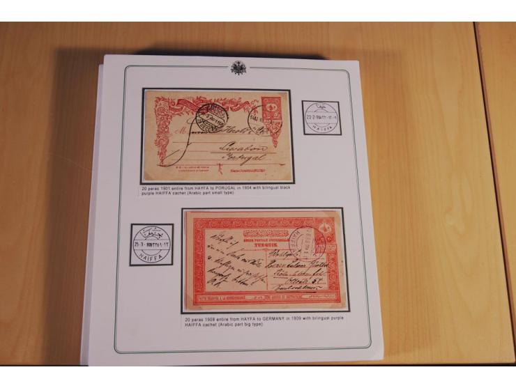 1873/1917 (ca.), Sammlung von rund 260 Briefen, Briefkarten, Karten, Ganzsachen und Ansichtskarten, dabei Telegramme, Reco, M