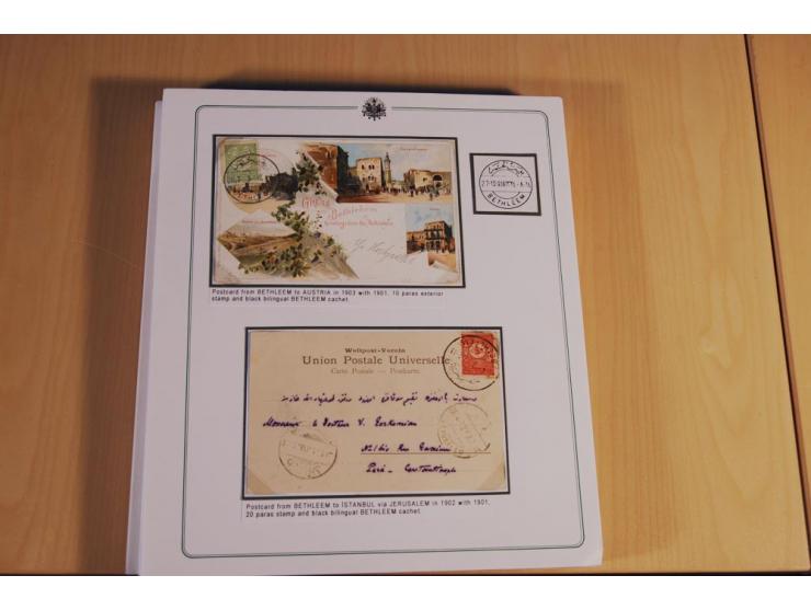 1873/1917 (ca.), Sammlung von rund 260 Briefen, Briefkarten, Karten, Ganzsachen und Ansichtskarten, dabei Telegramme, Reco, M