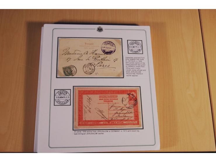 1873/1917 (ca.), Sammlung von rund 260 Briefen, Briefkarten, Karten, Ganzsachen und Ansichtskarten, dabei Telegramme, Reco, M