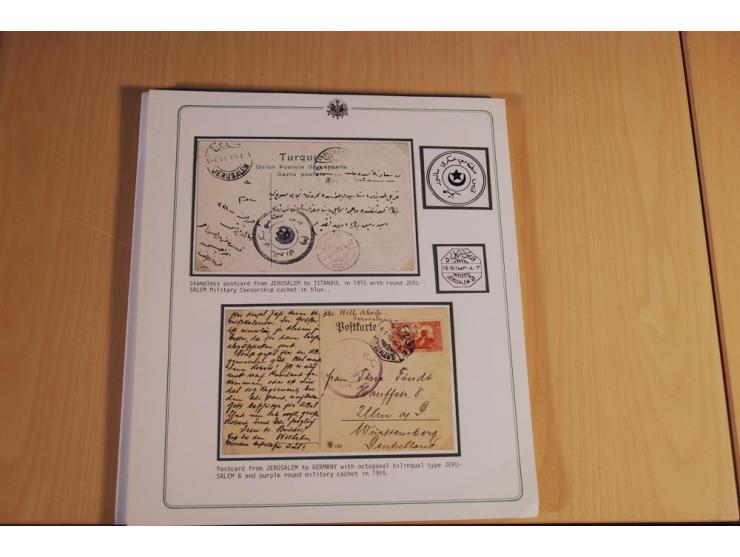 1873/1917 (ca.), Sammlung von rund 260 Briefen, Briefkarten, Karten, Ganzsachen und Ansichtskarten, dabei Telegramme, Reco, M