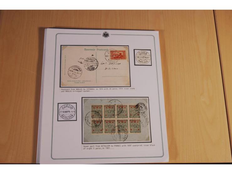 1873/1917 (ca.), Sammlung von rund 260 Briefen, Briefkarten, Karten, Ganzsachen und Ansichtskarten, dabei Telegramme, Reco, M
