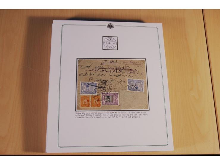 1873/1917 (ca.), Sammlung von rund 260 Briefen, Briefkarten, Karten, Ganzsachen und Ansichtskarten, dabei Telegramme, Reco, M