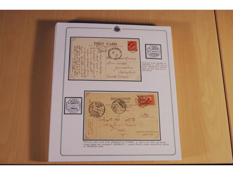 1873/1917 (ca.), Sammlung von rund 260 Briefen, Briefkarten, Karten, Ganzsachen und Ansichtskarten, dabei Telegramme, Reco, M