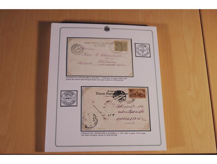 1873/1917 (ca.), Sammlung von rund 260 Briefen, Briefkarten, Karten, Ganzsachen und Ansichtskarten, dabei Telegramme, Reco, M