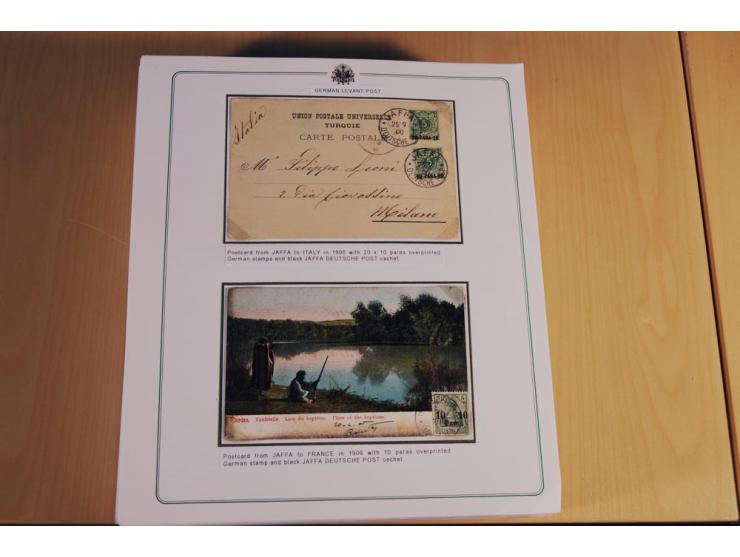 1873/1917 (ca.), Sammlung von rund 260 Briefen, Briefkarten, Karten, Ganzsachen und Ansichtskarten, dabei Telegramme, Reco, M