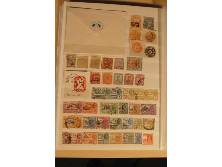 1864/1980 (ca.), postfrische, ungebrauchte und gestempelte Partie Süd- und Südostasien, dabei bessere Ausgaben