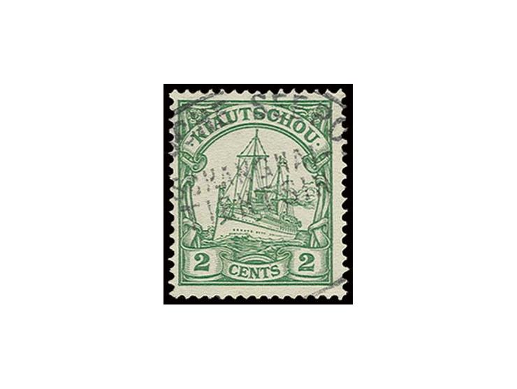 STEMPEL: DSP SHANGHAI-TIENTSIN (ohne Datum und Kennbuchstaben), recht klar auf 2 C., seltener Abschlag des Behelfsstempels au