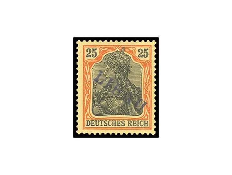 25 Pfg., ungebraucht, Pracht, u.a. sign. Kosack sowie Fotobefund A. Schlegel BPP (Mi. 600,-)