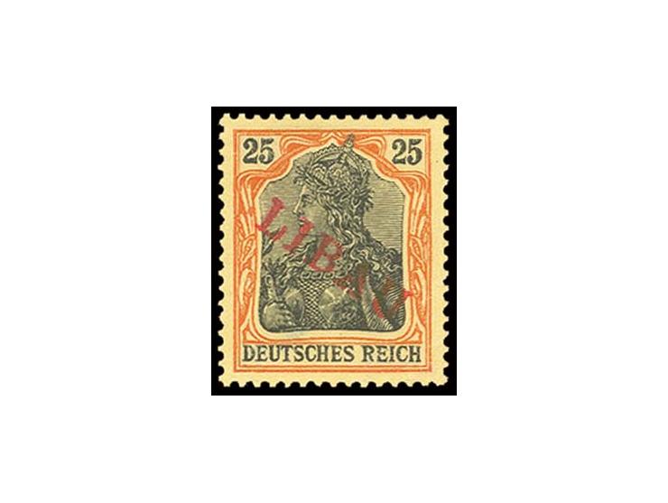 25 Pfg., ungebraucht mit schwacher Eckbugspur, u.a. sign. Kosack sowie Fotokurzbefund A. Schlegel BPP (Mi. 600,-)