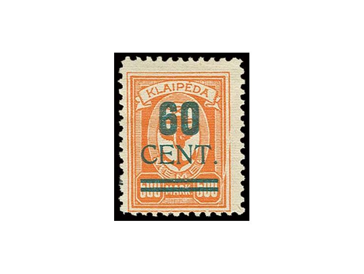 Grünaufdruck 15-60 C. kpl. und 25 und 60 C., Type I, ungebraucht, Pracht, sign. Huylmans BPP