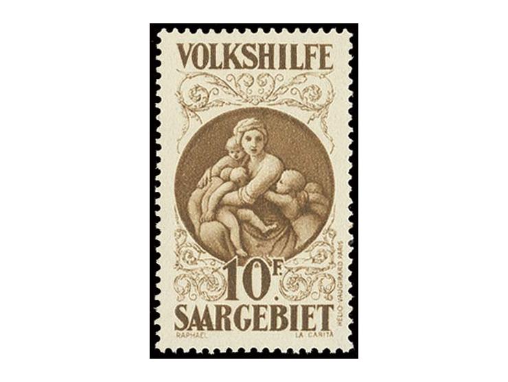 1928, Volkshilfe 40 C.-10 Fr. kpl., postfrisch, Kabinett, 10 Fr. sign. Dr. Schneider (Mi. 1.100,-)