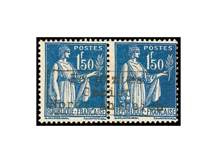 1.50 Fr., ungebraucht, sign. Pickenpack und Fotoattest Krischke, Pracht