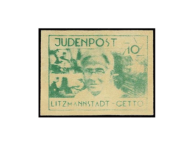 5 Pfg. und 10 Pfg. auf bräunlichem Papier, ungebraucht ohne Gummi wie verausgabt, Kabinett (Mi. 1350,-)