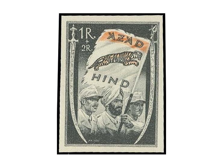1943, 1A-1R., insgesamt 21 Werte, postfrisch, Fotoattest Brunel, Pracht