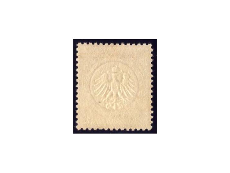 1 Gr. karminrosa, äußerst farbfrisch sehr gut geprägt und gezähnt und gut zentriert, postfrisch, Luxus, Fotoattest Brugger BP