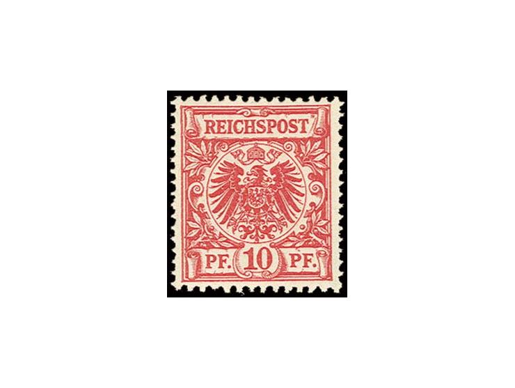 10 Pfg. bräunlichrot, postfrisch, Pracht, sign. Zenker BPP (Mi. 400,-)