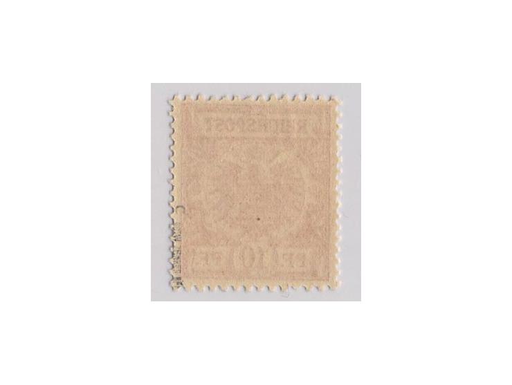 10 Pfg. bräunlichrot, postfrisch, Pracht, sign. Zenker BPP (Mi. 400,-)