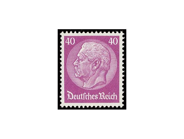 1933, Hindenburg mit Wz. Waffeln: 3-100 Pfg. kpl., postfrisch, Kabinett (Mi. 1.100,-)