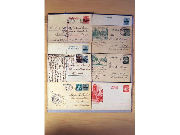 DEUTSCHE NEBENGEBIETE: 1920-45, kleine Sammlung mit Saar, Danzig, Abstimmungsgebiete und Besetzung I./II. WK, meist ungebrauc