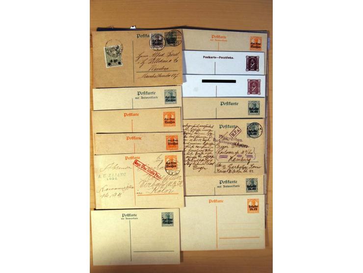 DEUTSCHE NEBENGEBIETE: 1920-45, kleine Sammlung mit Saar, Danzig, Abstimmungsgebiete und Besetzung I./II. WK, meist ungebrauc