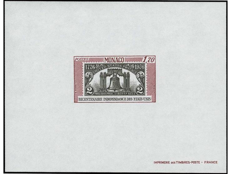 1976, Bicentenaire de l'Indépendence des États-Unis, Blocs Spéciaux, non dentelé, neuf sans charnière (Yvert 9a)