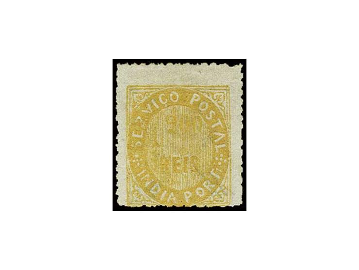 200 r. yellow, fine fresh colour, unused o.g., a marvelous copy of this rare stamp, certificate American Philatelic Expertisi