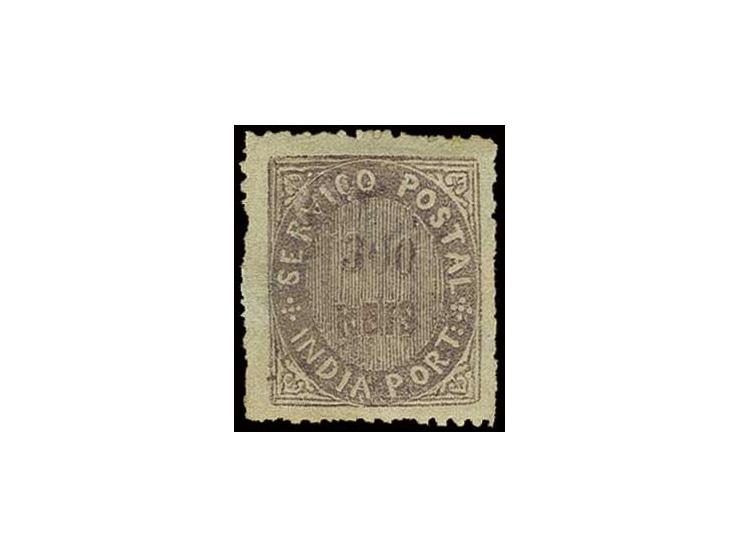 300 r. violet, unused o.g., very fine (AF no. 32)