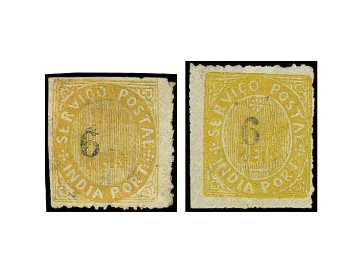 6 on 1876, 200 r. and 1877, 200 r., unused (AF no. 126 (31+44))