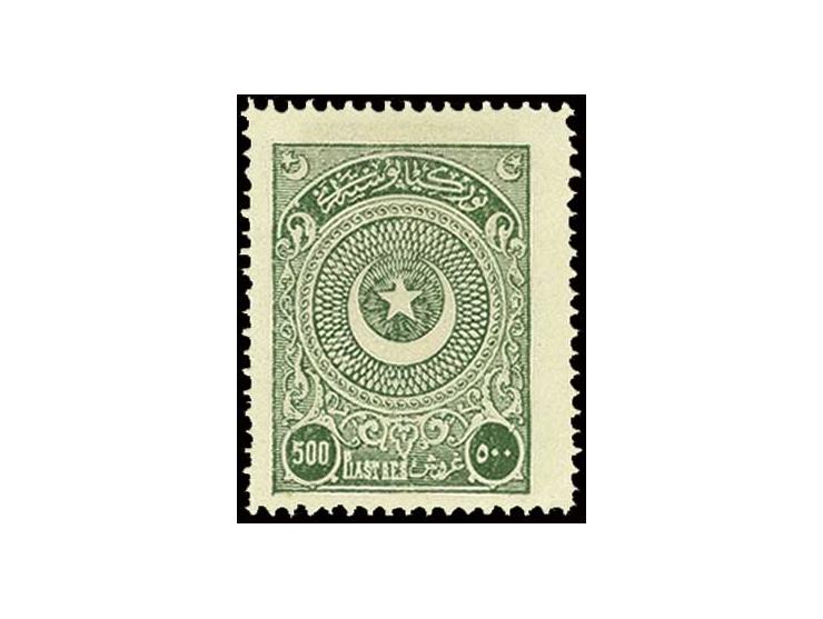 500 pia. unused, fine